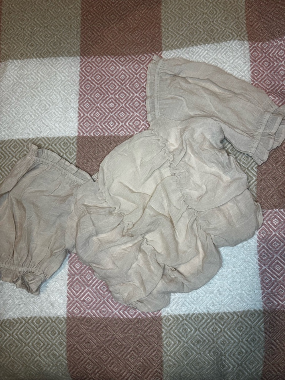 Elegant Cream Puff Sleeve Top